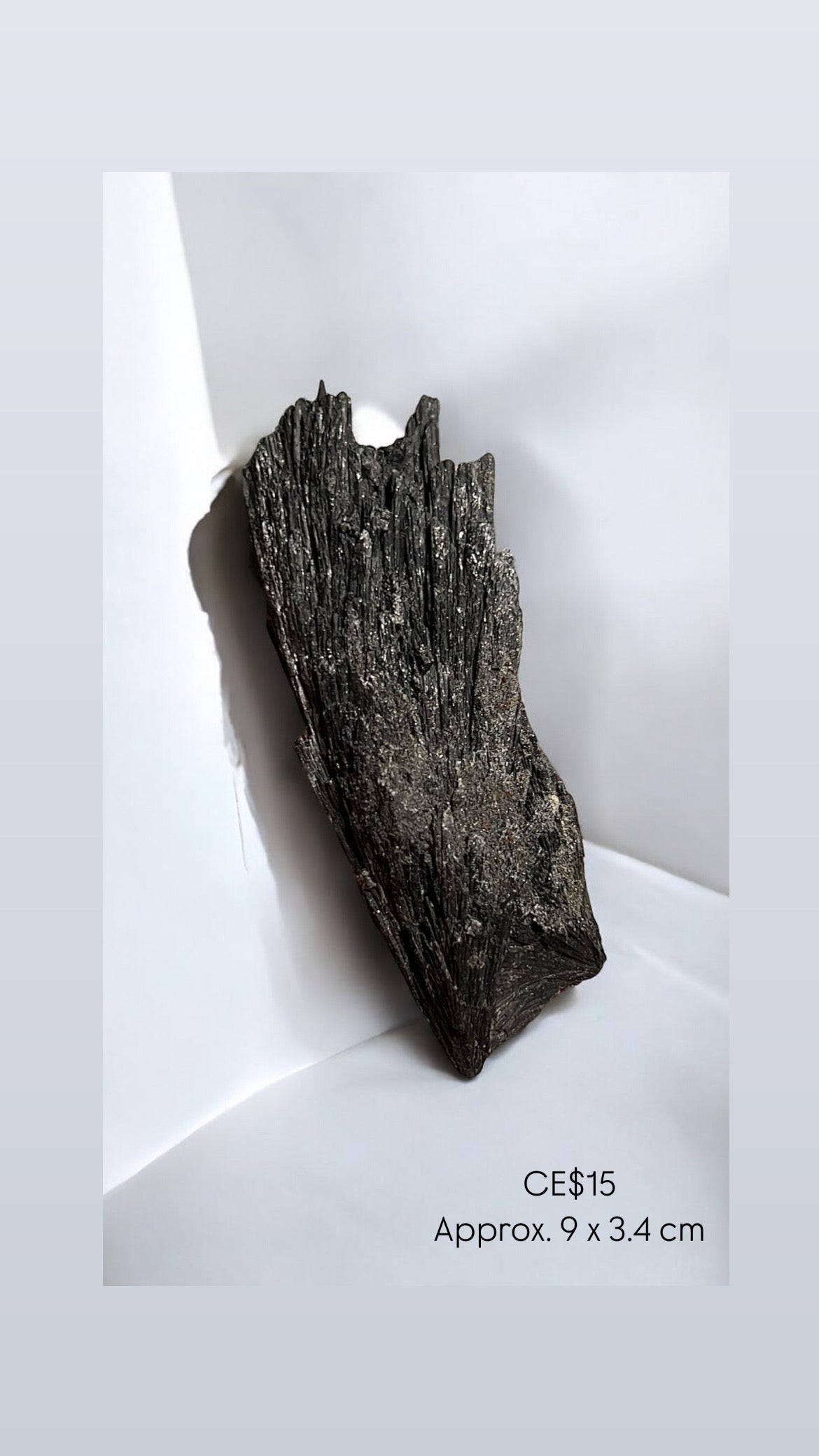 Raw Black Kyanite