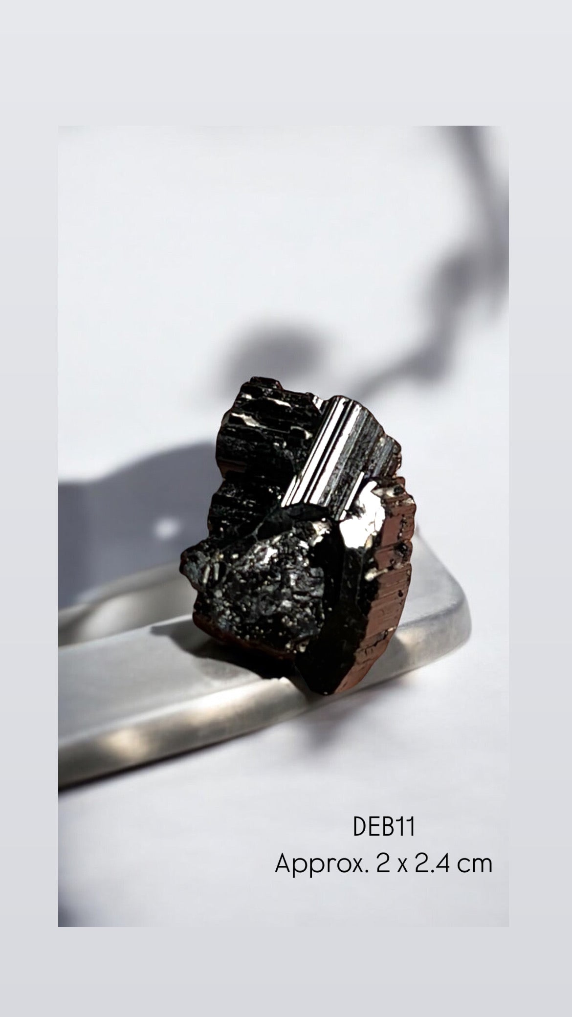 Raw Black Tourmaline
