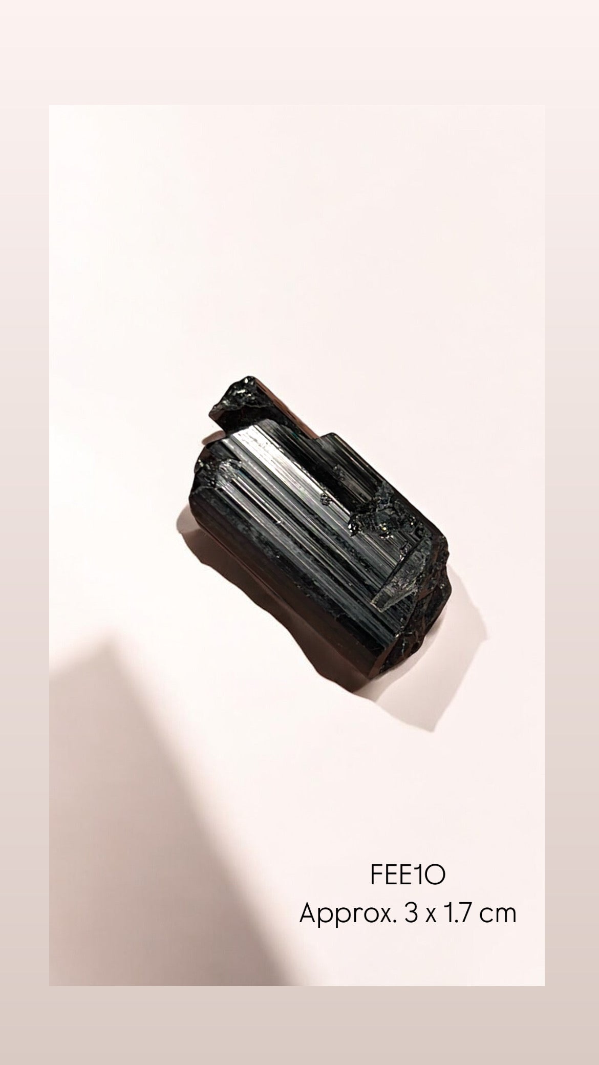 Raw Black Tourmaline