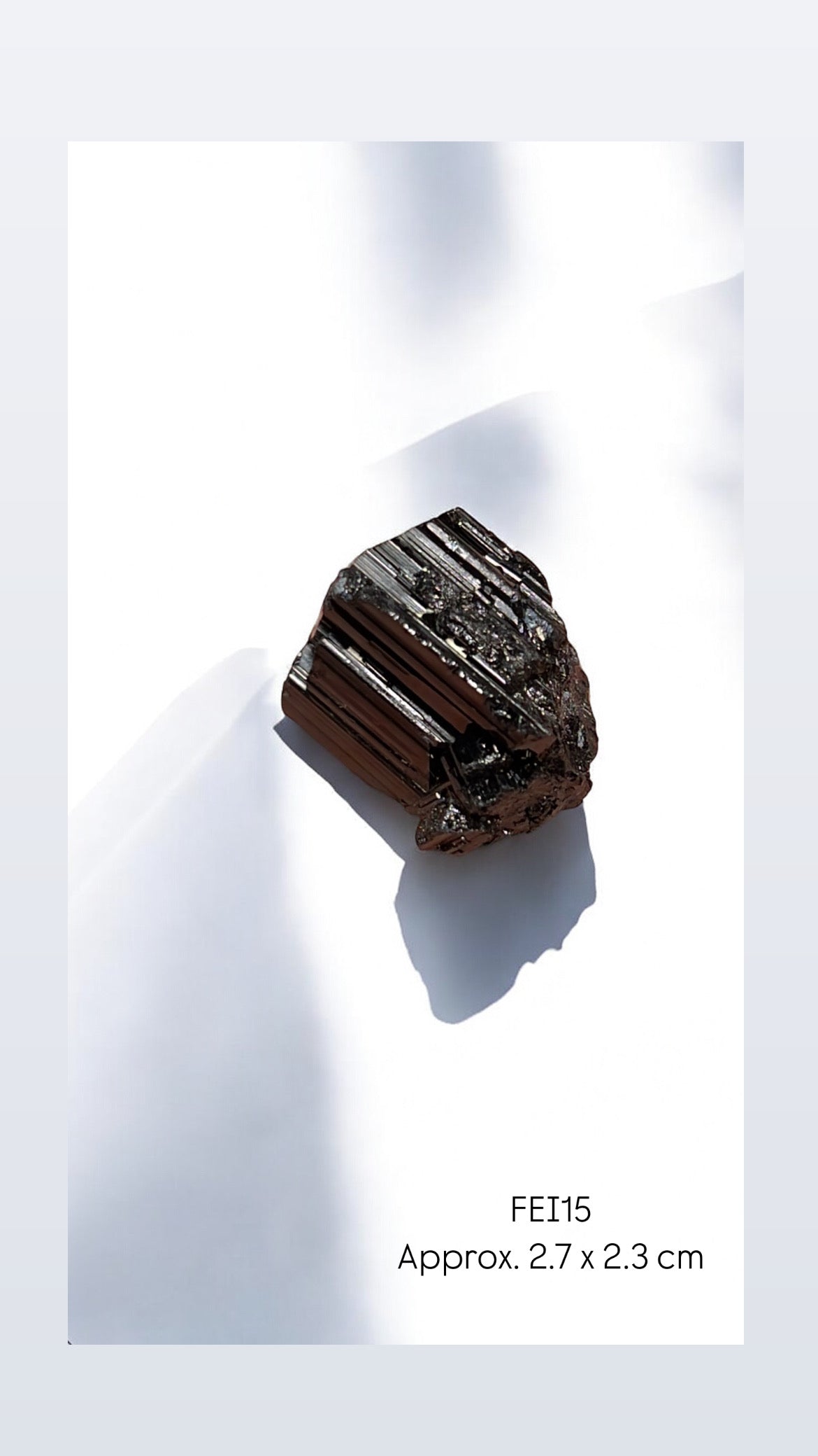 Raw Black Tourmaline