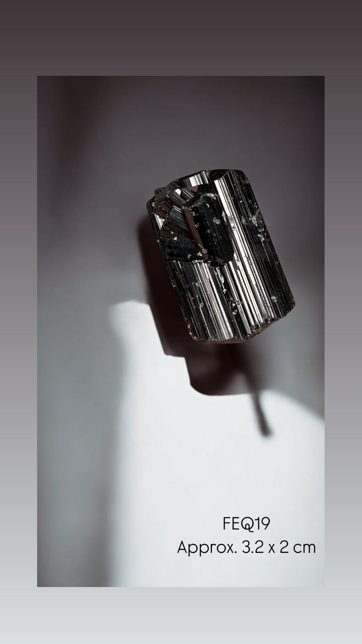 Raw Black Tourmaline