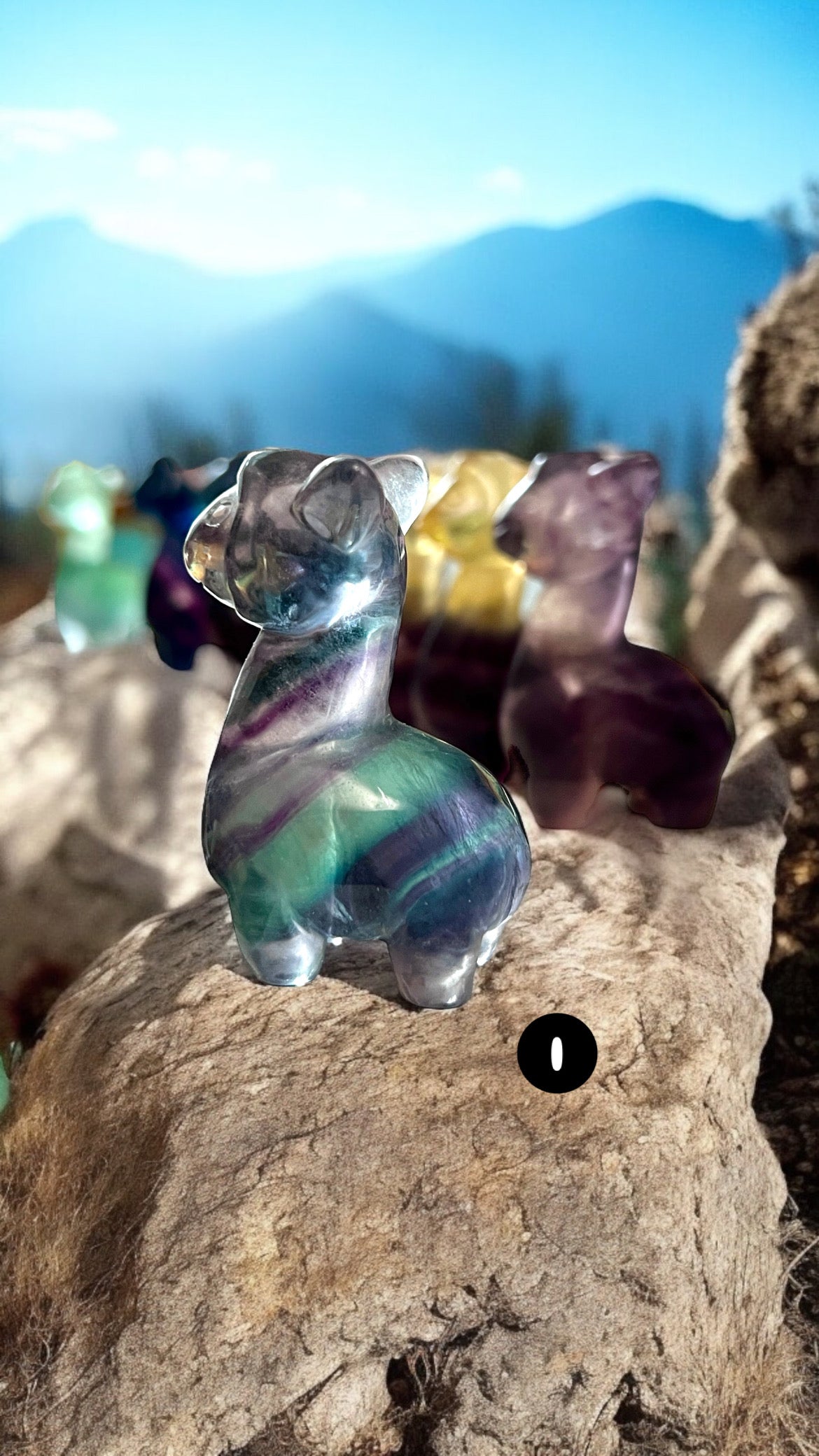 Alpaca Fluorite Carvings